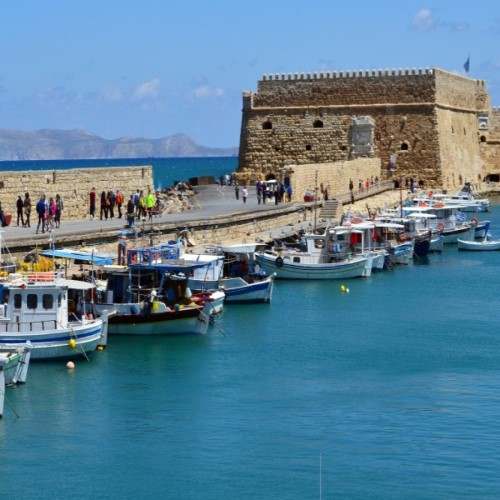 Greece-Crete-Το Ενετικό φρούριο στο λιμάνι του Ηρακλείου 500x500